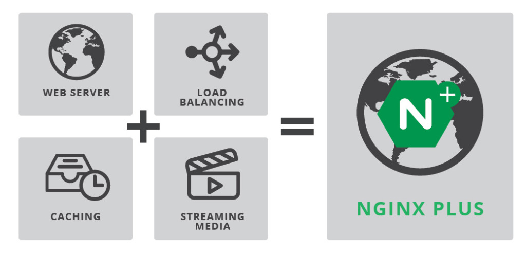 NGINX Plus is a proven application delivery platform that combines web serving, load balancing, caching, and streaming media delivery