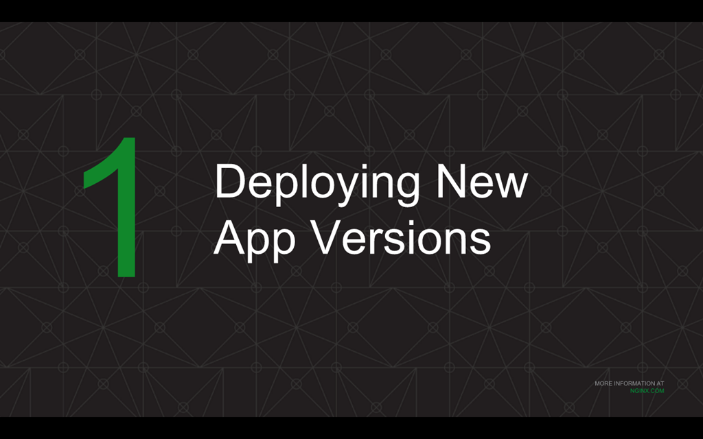 Webinar titled '3 Ways to Automate' Slide 4: Deploying New App Versions