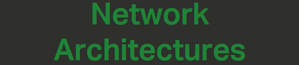 Section title slide reading Network Architectures to introduce the three models in the NGINX Microservices Reference Architecture [presentation by Chris Stetson, NGINX Microservices Practice Lead, at nginx.conf 2016]