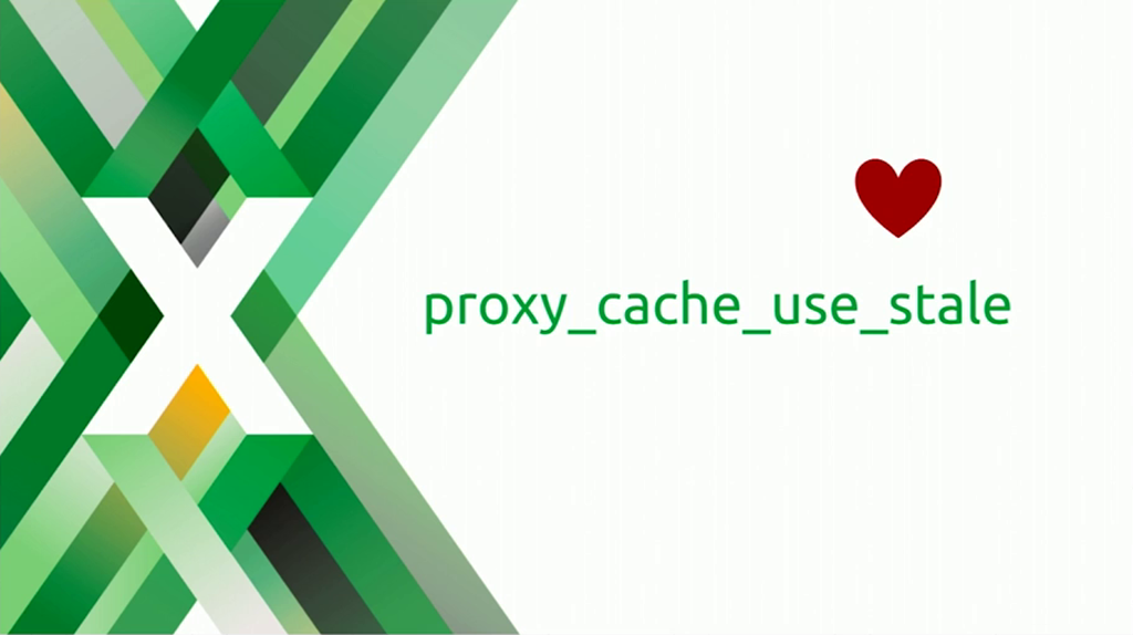 At nginx.conf 2016, Mike Howsden of PBS explained how the NGINX proxy_cache_use_stale directive can solve the thundering herd problem